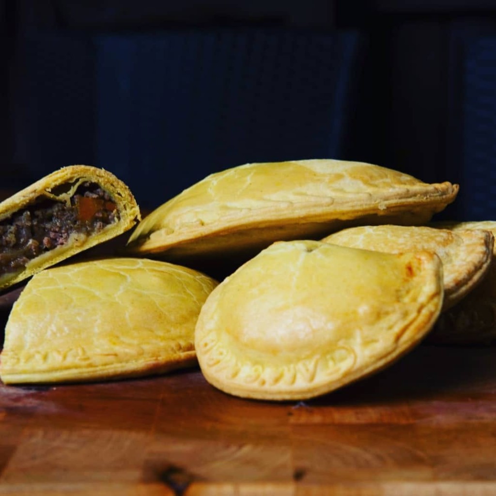 Stack of pasties